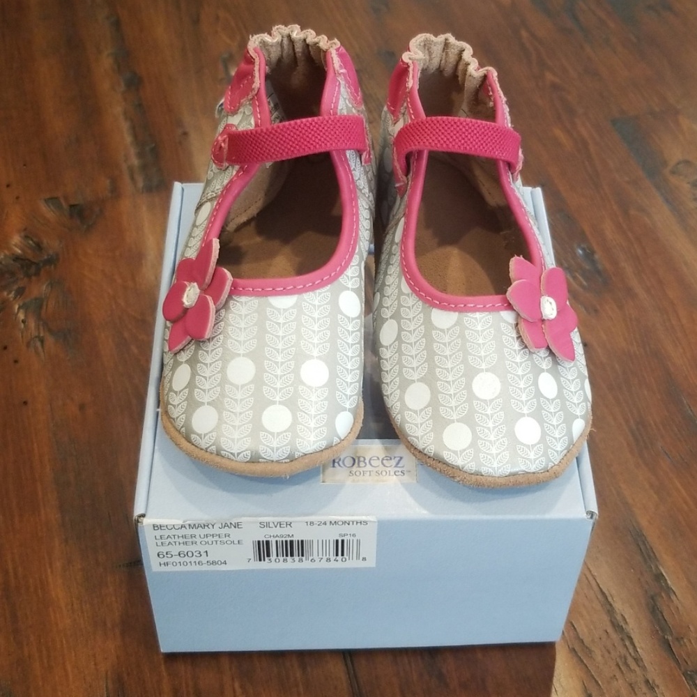 Robeez soft sole Mary Janes